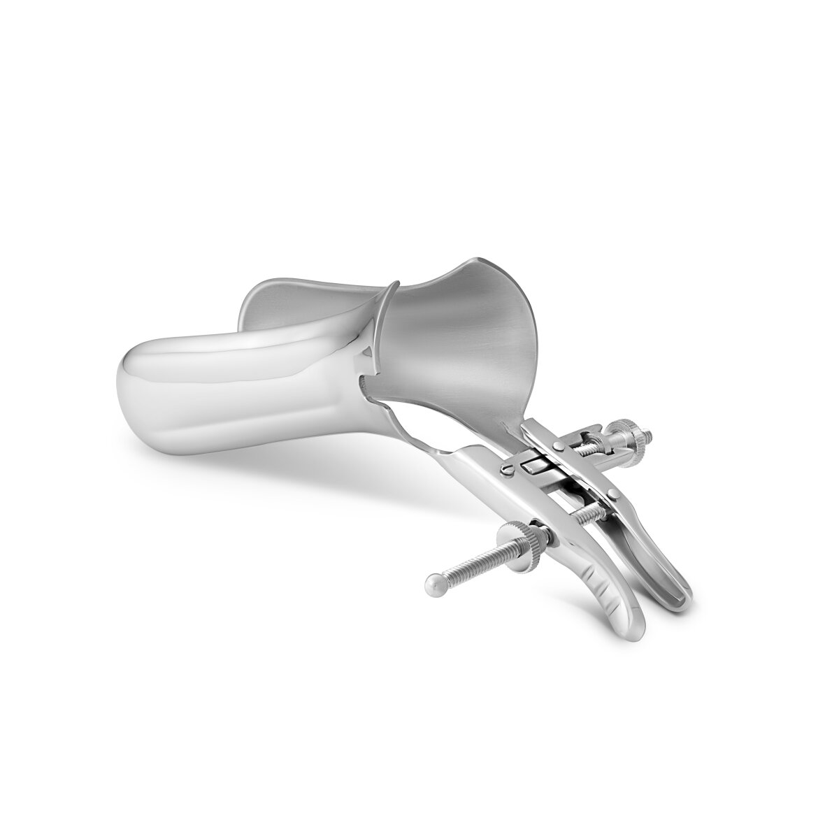 Produktbild von Edelstahl Anal-Vaginal-Spekulum Nach Miller – Poliert Oder Gebürstet, Verstellbare Spreizweite, 190 Mm Gesamtlänge