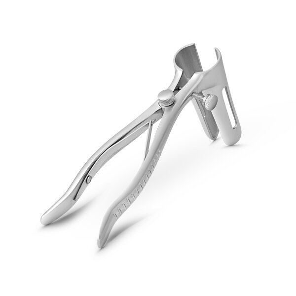 Speculum rectal spreader brushed stainless steel