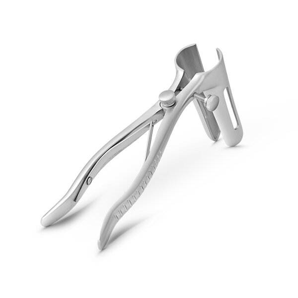 Speculum rectal spreader stainless steel brushed