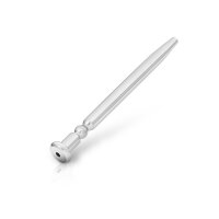 Dilator / princes sceptre with flow-through, made of stainless steel, in various sizes