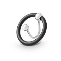 Glans ring with sperm stopper, with 3 interchangeable...