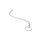 Flexible dilator / princes sceptre made of stainless steel, Ø 8 mm