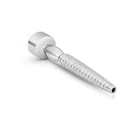 Dilator / prince sceptre made of stainless steel, with spray head, 9 mm