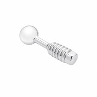 Dilator screw / princes sceptre made of stainless steel, in various sizes
