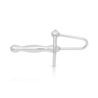 glans ring with dilator / prince sceptre made of stainless steel, in various sizes