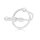 glans ring with dilator / prince sceptre made of stainless steel, in various sizes