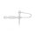 glans ring with dilator / prince sceptre made of stainless steel, in various sizes