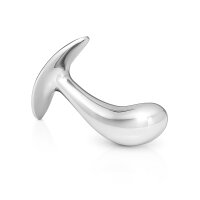 Aluminium butt plug anal plug dildo anal stretcher with foot