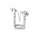 CBT Urethral Stretcher, urethral dilator, made of stainless steel, Ø 30 mm