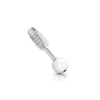 Dilator screw / prince sceptre made of stainless steel, Ø 8 mm