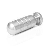 Solid butt plug anal trainer made of stainless steel