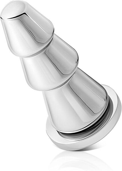Solid stainless steel anal plug butt plug with stand