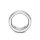 Premium glans ring, with conical shape, made of stainless steel, 32 mm