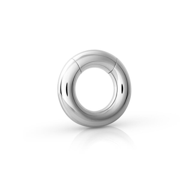 gleitgel mit lokalanästhetikum Magnet Donut Cockring, aus Edelstahl, Ø 30 bis 45 mm