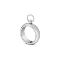 Solid stainless steel finger ring slave ring
