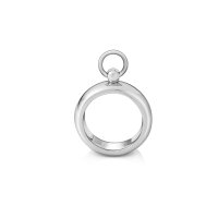 Solid stainless steel finger ring slave ring