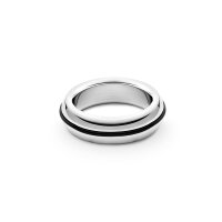 Special cockring with silicone insert, made of stainless steel, Ø 35 to 55 mm