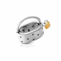 Oval cock ring testicle ring testicle weight ball stretcher with 16 spikes