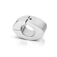 Oval ball stretcher cock ring penis ring testicle weight with joint