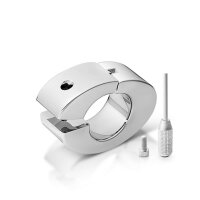 Oval ball stretcher cock ring penis ring testicle weight with joint
