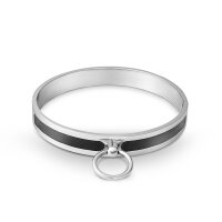 Premium Edelstahl Halsband Halsreif mit O-Ring