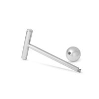 Anal plug butt plug with handle ball Ø selectable