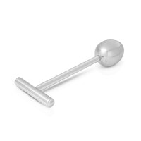 Butt plug anal plug with handle and cone