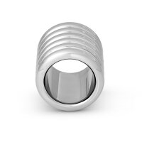 Extra wide stainless steel cockring, Ø 22 to 35 mm