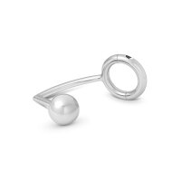 Divisible cock ring with anal ball
