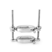 CBT Oval stainless steel ball stretcher, 760 g, 50 x 27 mm