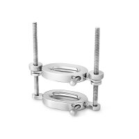 CBT Oval stainless steel ball stretcher, 760 g, 50 x 27 mm