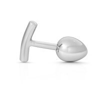 Stainless steel butt plug anal plug with handle