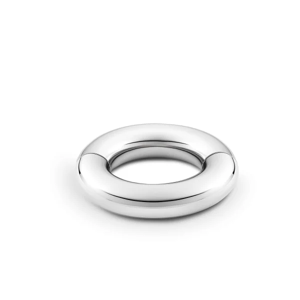 Divisible stainless steel donut cockring, Ø 30 to...