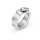 Solid O finger ring, slave ring, polished stainless steel