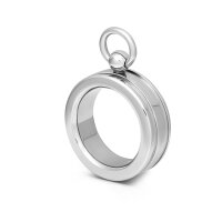 Massiver Ring der O Fingerring, Sklavenring, mit Design