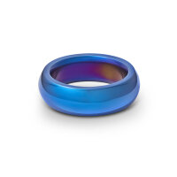 Exciting glans ring in red/blue