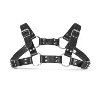 Classic leather chest harness