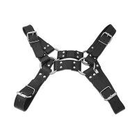 Classic leather chest harness