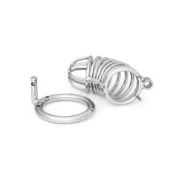 Stainless steel penis cage, length: 70 mm, in various sizes