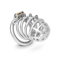 Penis cage with 3 stainless steel spikes, length: 65mm,...