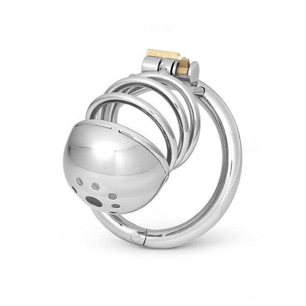 Penis cage with stainless steel rings, length: 65 mm, in various sizes