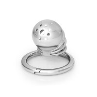 Penis cage with stainless steel rings, length: 65 mm, in various sizes