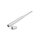 Urethral vibrator made of stainless steel, with grooves, 270 mm