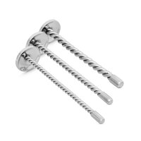 Dilator / princes sceptre with grooves, made of stainless steel, in various sizes