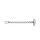 Dilator / princes sceptre with grooves, made of stainless steel, in various sizes