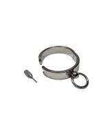 Massive BDSM handcuffs with O-ring stainless steel inside Ø 70 mm