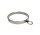 High-quality BDSM collar made of stainless steel, with O-ring and decorations