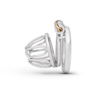 Penis cage with stainless steel lock, ring &Oslash; 45 mm