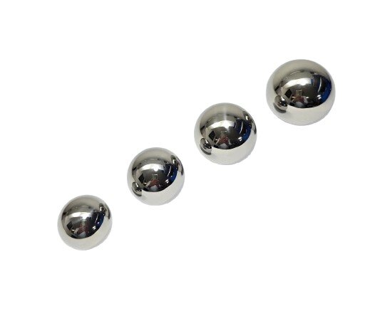Solid stainless steel ball