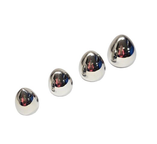 Massiver Kegel mit Gewinde aus Edelstahl